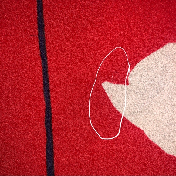 Boden “Easy Notch” Tunic in Red Collage - Picture 9 of 10